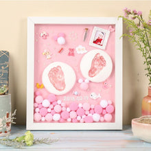 Load image into Gallery viewer, DIY Baby Hand Mold Set 3D Handprint Footprint Makers For Newborns Baby Items Gift Non-Toxic Clay Hand Casting Kit Baby Souvenirs