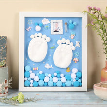 Load image into Gallery viewer, DIY Baby Hand Mold Set 3D Handprint Footprint Makers For Newborns Baby Items Gift Non-Toxic Clay Hand Casting Kit Baby Souvenirs