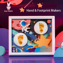 Load image into Gallery viewer, Modeling Clay Foot DIY Baby Photo Frame Slime Handprint Footprints Clay Makers Creativity Gifts Souvenir Newborn Baby Plasticine