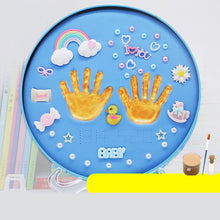 Load image into Gallery viewer, Baby Hands Feet Prints Diy Clay Set Toy Souvenir Infant Hand Foot Mud Children's Birthday Baby Gift Box
